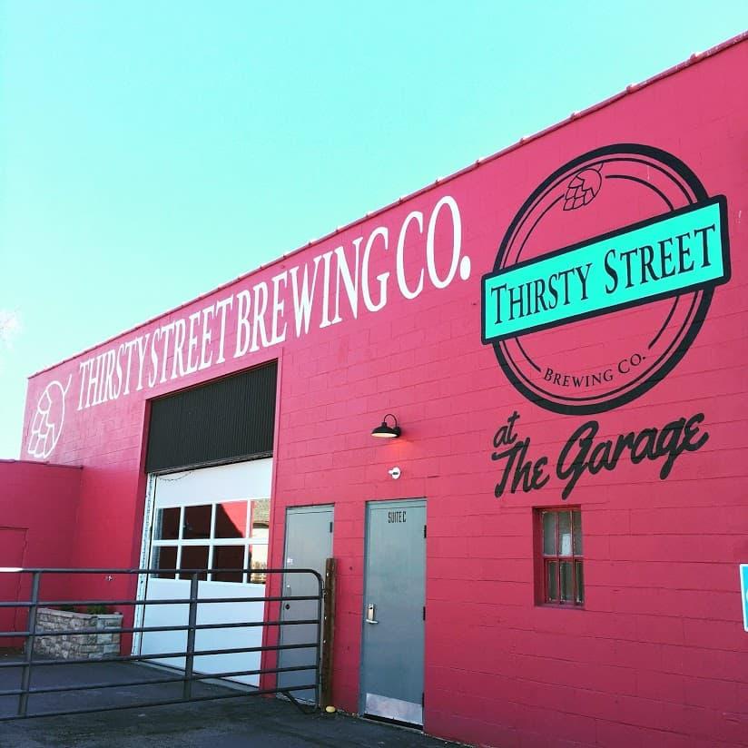 Thirsty street brewing at The Garage